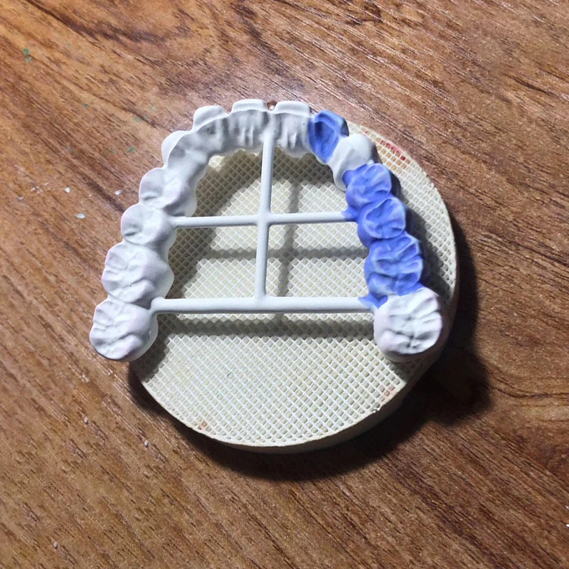 89*71*12/14/16/18/20/25mm CAD CAM Amann Girrbach System HT Dental Zirconia Ceramic Block for Making Porcelain Teeth Denture