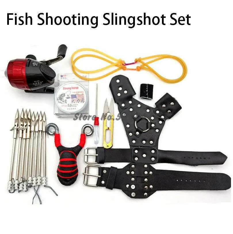 

Powerful multi-function archery fish shooter shooting fish slingshot catapult hunting bow special fishing dart shooting