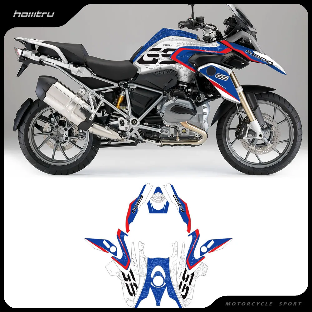 

Motorcycle Body Decals Kits Case for BMW R1200GS R1200 GS 2014-2018