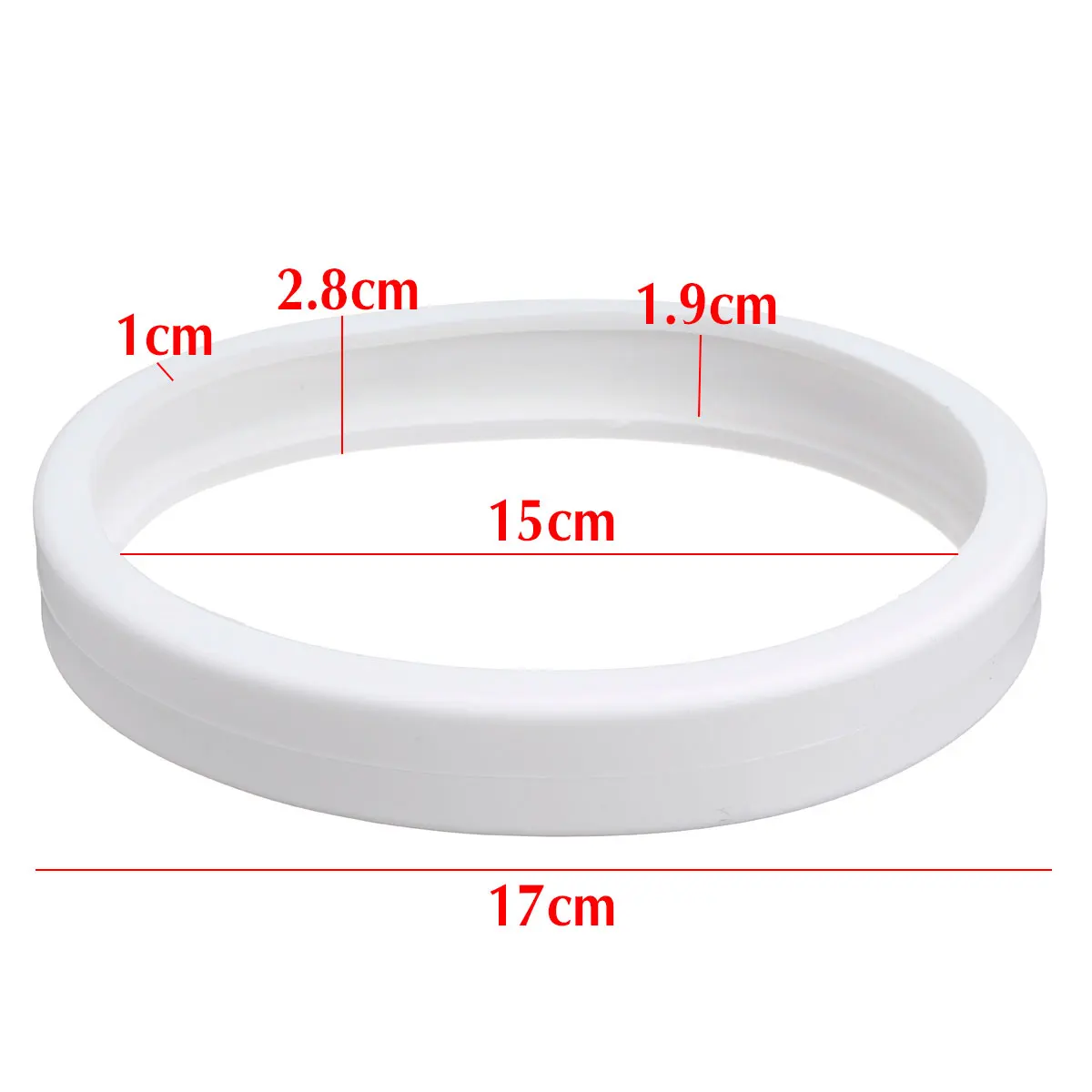 

3PCS 17cm White Rubber Pool Cleaner All Purpose Tire C10 C-10 Replacement For Zodiac For Polaris 180 280 360 380