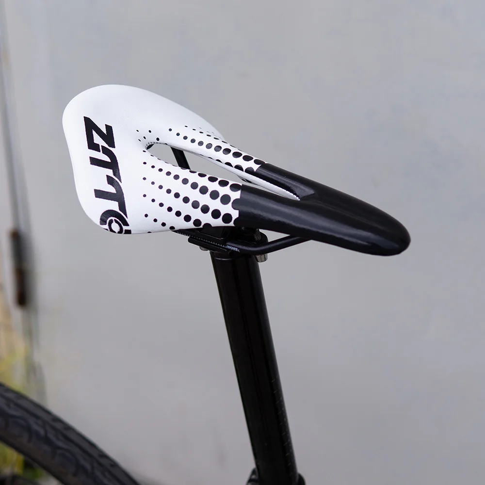 

183g Ultralight Bicycle Saddle Wide Hollow Bike Racing Seat For MTB Mountain Road Bike Light Compare With Carbon Fiber