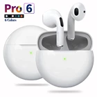 Беспроводные наушники Maxinrytec Air Pro 6 TWS с микрофоном, Tws Bluetooth наушники, басовые наушники-вкладыши, наушники для телефона Apple iPhone Xiaomi