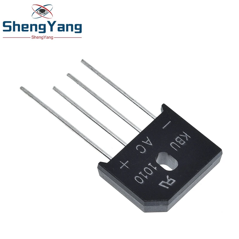 5 шт./лот KBU1010 KBU 1010 10A 1000V ZIP диодный мост выпрямительный диод Новый|Выпрямители| |