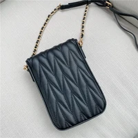 free shipping 2020 the new style fashion and mini cute size genuine cow leather women one shoulder bag crossbody bag 125cm