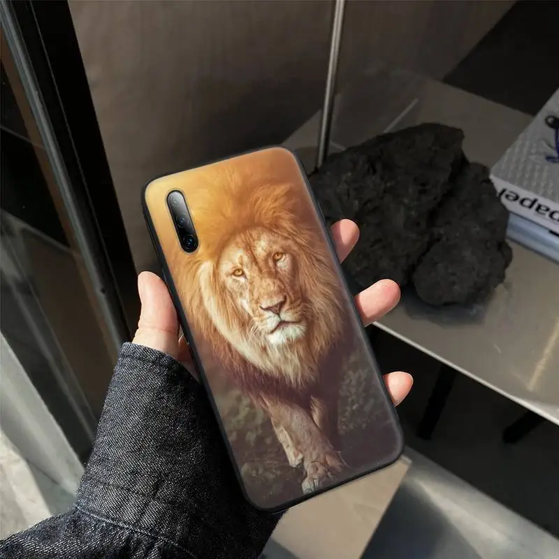 

lion Phone Case for Samsung S7edge s8 s9plus s10 lite2019 2020 S20ULTRA S20plus Cover Fundas Coque