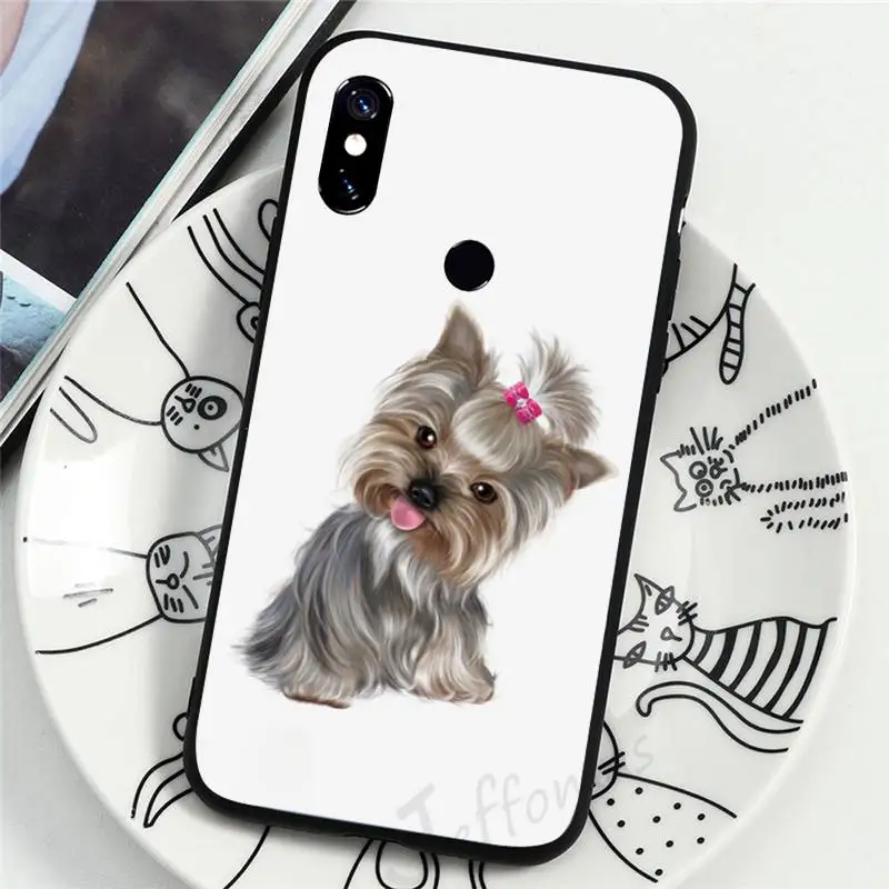 

Yorkshire Terrier dog cute Phone Case For Xiaomi Redmi 4x 5 plus 6A 7 7A 8 mi8 8lite 9 note 4 5 7 8 pro