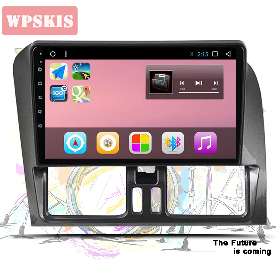 

Автомобильный радиоприемник 9 дюймов IPS для Volvo XC60 2009-2017 Android10 мультимедийный плеер GPS-навигация 4G Lte WIFI камера Bluetooth DSP Carplay