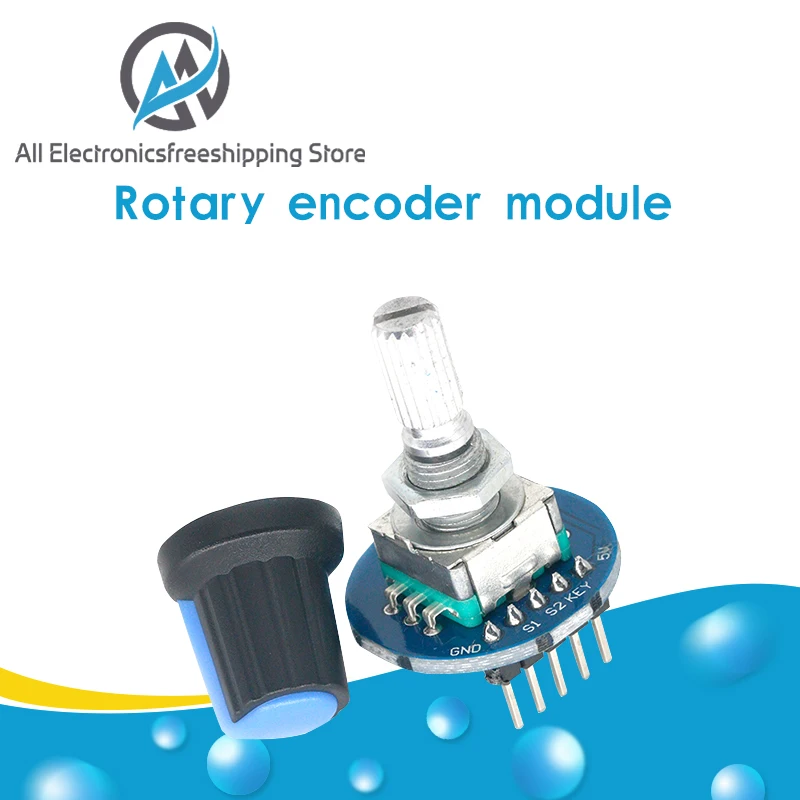 Модуль роторного энкодера для разработки датчика Arduino Круглый аудио вращающийся
