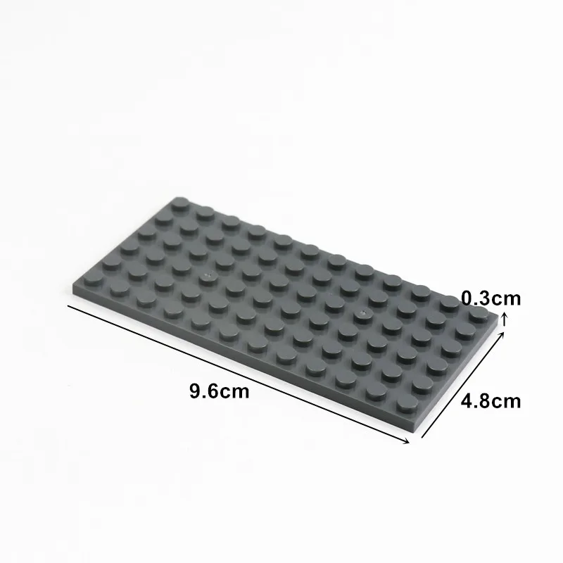 20pcs City Building Blocks 3028 Base Plate 6 x 12 Dots Double Sides DIY Bricks Parts Classic Toys For Technical Class | Игрушки и хобби