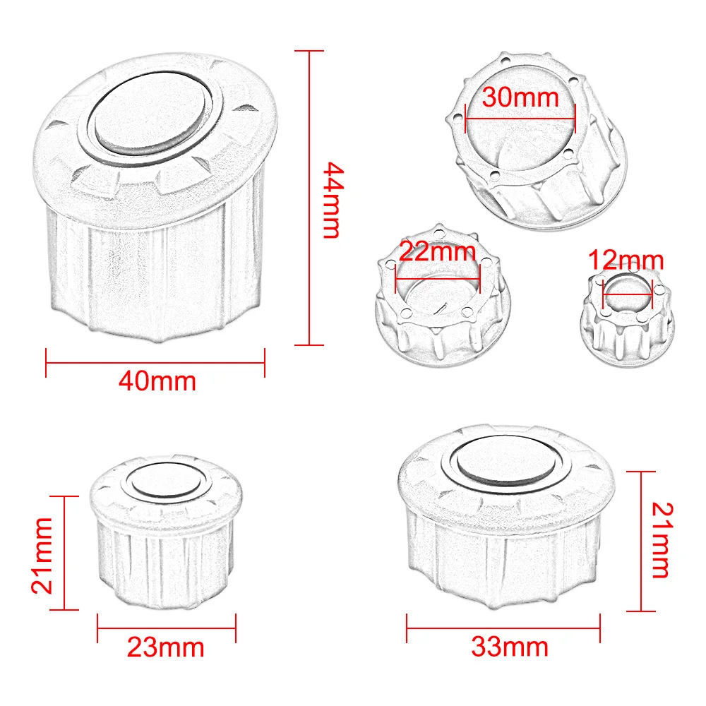

For BMW R1200GS LC R 1200 GS Adventure ADV R1200GSA 2013-2019 Motorcycle Frame Hole Cover Caps Plug Decorative Frame Cap Set
