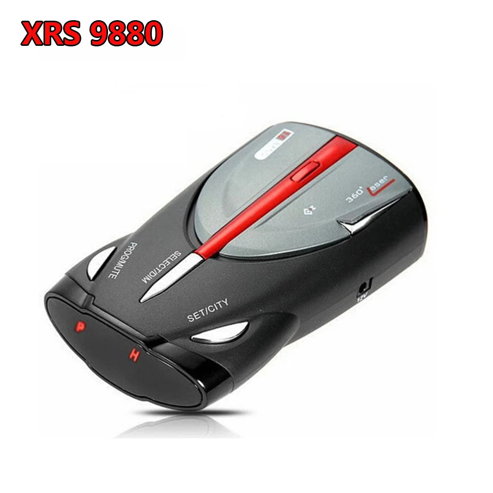 Автомобильный антирадар Cobra XRS9880 улучшенный 16 полосный лазерный детектор с GPS и