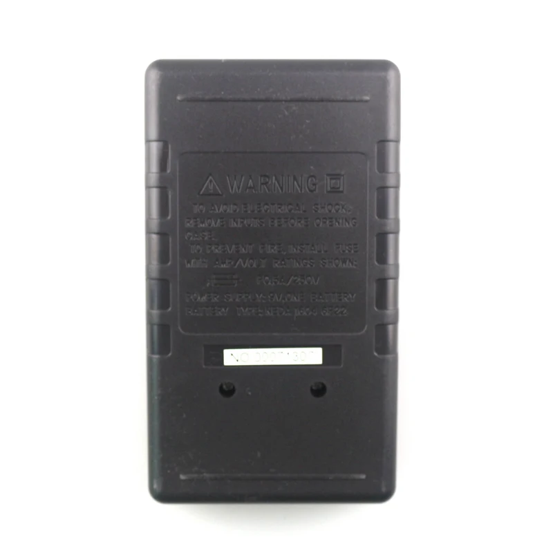 DT830B цифровой мультиметр с ЖК-дисплеем вольтметр амперметр Омметр DC10V ~ 1000V 10A AC 750 V