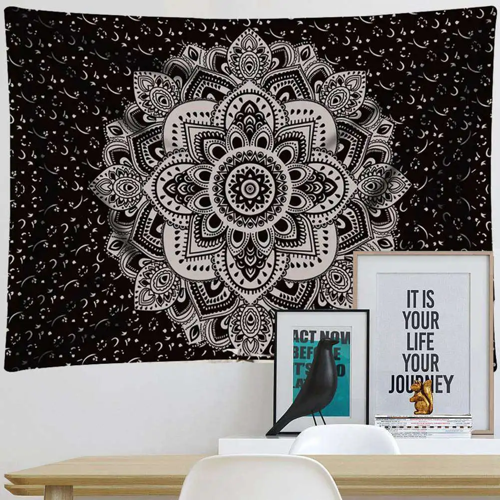 

МАНДАЛА ГОБЕЛЕН для домашнего декора стены украшения стены хиппи в стиле бохо, декоративный лист йога коврик диван Одеяло
