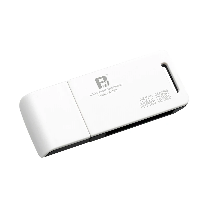 Считыватель карт FB360 usb 2 0 два в одном дешевый считыватель с двумя цветами |