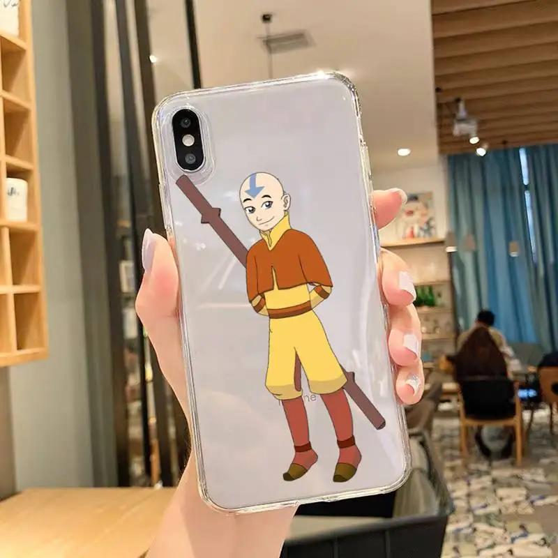 Чехол Aang Appa Momo Avatar для iPhone 11 12 Mini 13 Pro XS Max X 8 7 6s Plus 5 SE XR прозрачный чехол | Мобильные