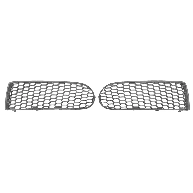 

For-Beetle 2006-2010 Side Front Bumper Fog Light Grille Cover Black