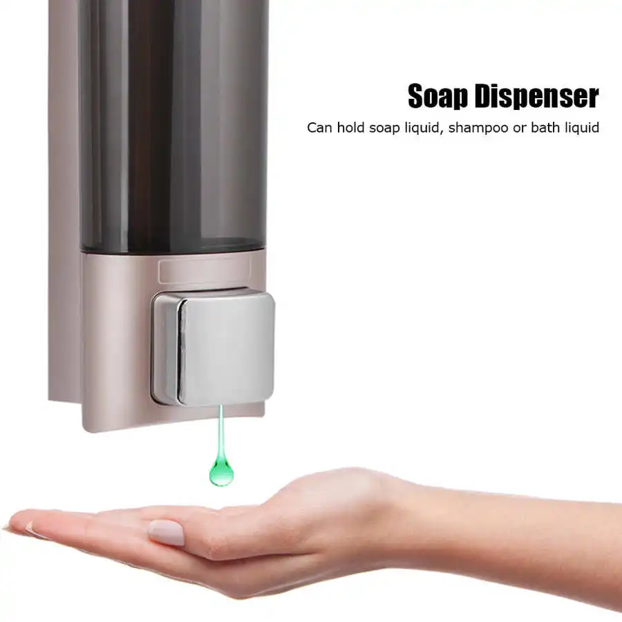 200 мл Кухня Ванная комната настенный дозатор для жидкого мыла шампуня гель душа