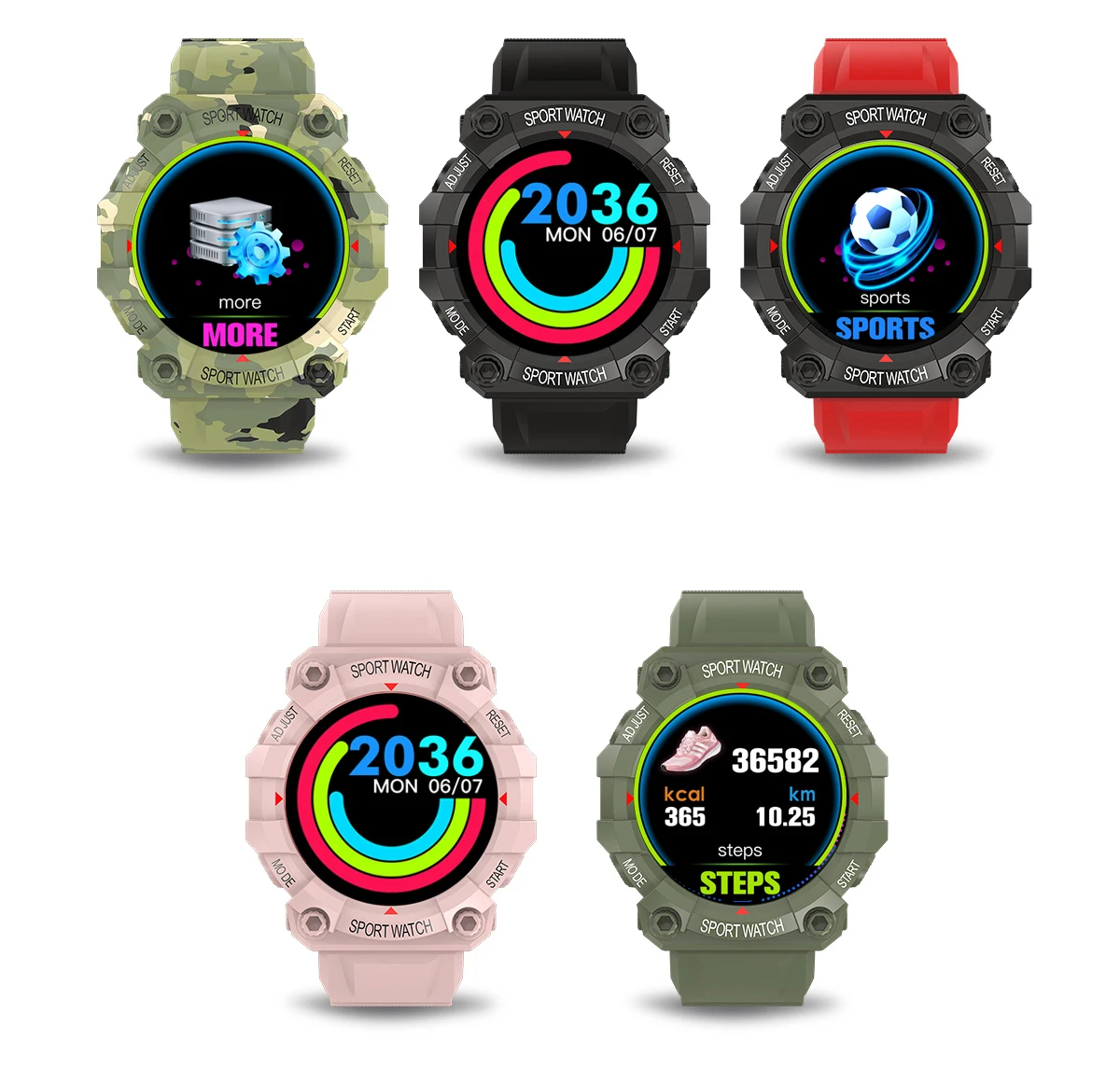 FD68 smart watch with super battery life and accurate step counting is suitable for Apple Android for Xiaomi  smart watch cardio