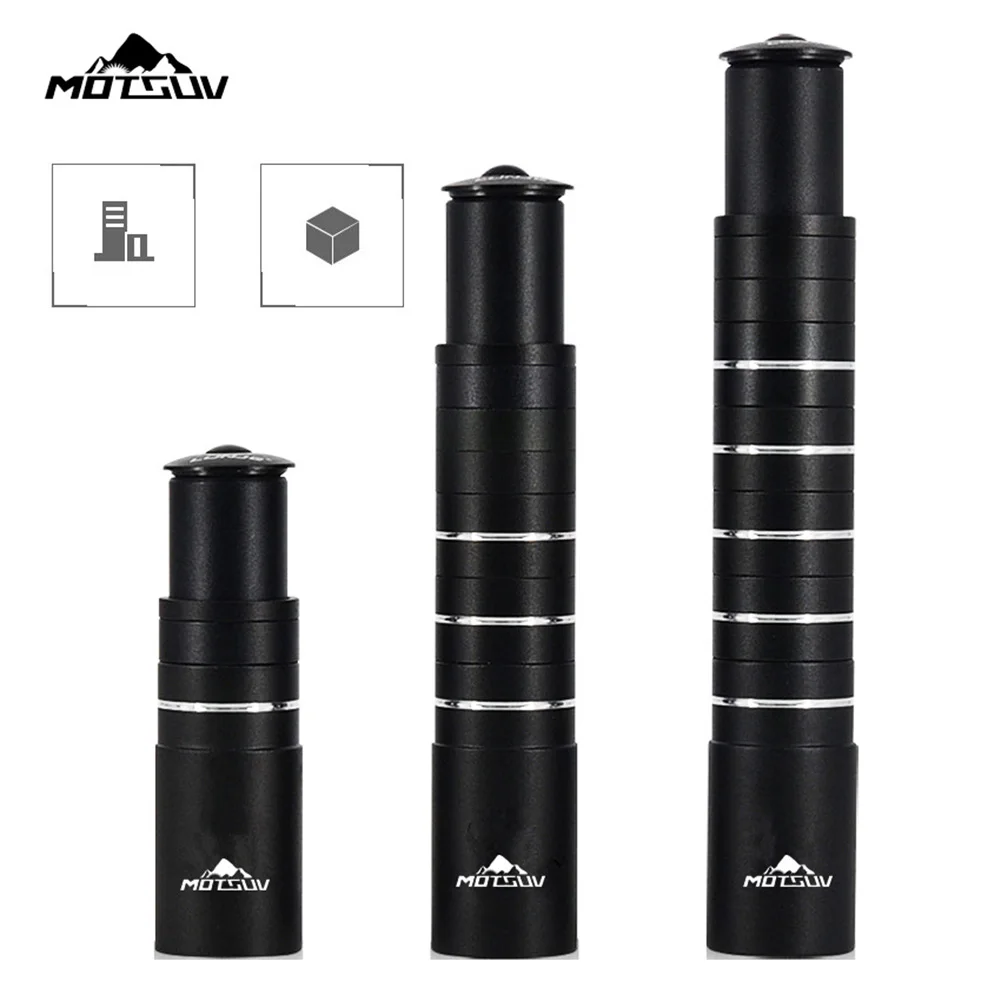 

115/180/210mm Bicycle Handlebar Extender Mountain Bike Fork Stem Extender Adapter Durable Bicycle Accessories Cycling Spare Part