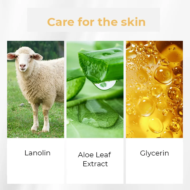Уход за кожей лица коллагеновый крем увлажняющий для овечье масло с ланолином и