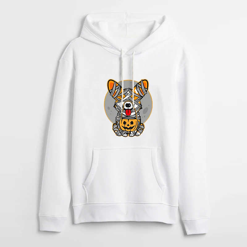 Женская хлопковая толстовка с капюшоном и принтом в стиле Харадзюку | одежда