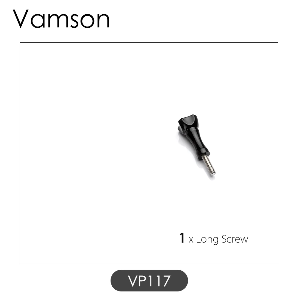VP117 Vamson для Go pro 6, аксессуары, ремень на голову, крепление, регулируемое крепление для Gopro Hero 7 6 5 4 3+ 2 1 для SJCAM для Xiaomi Yi VP202 - Цвет: VP117