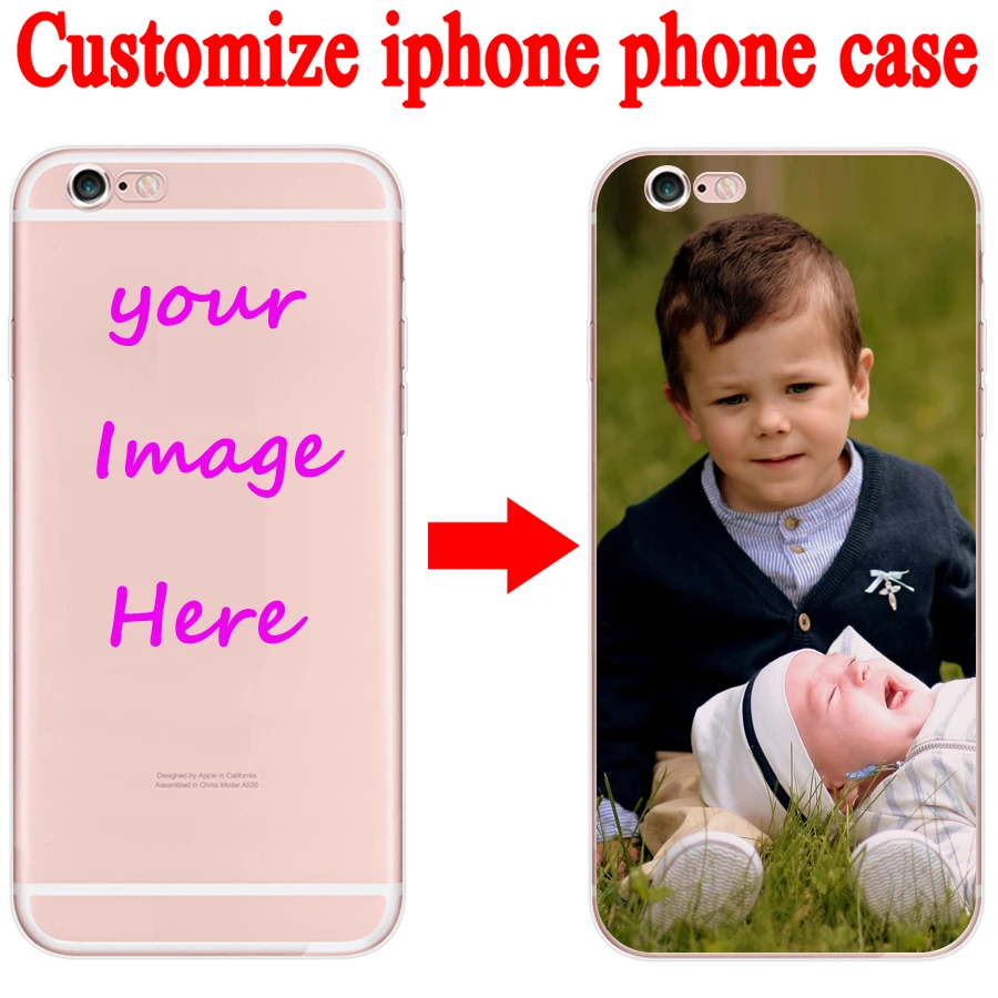 Персонализированный Чехол для телефона с фото на заказ силиконовый мягкий чехол