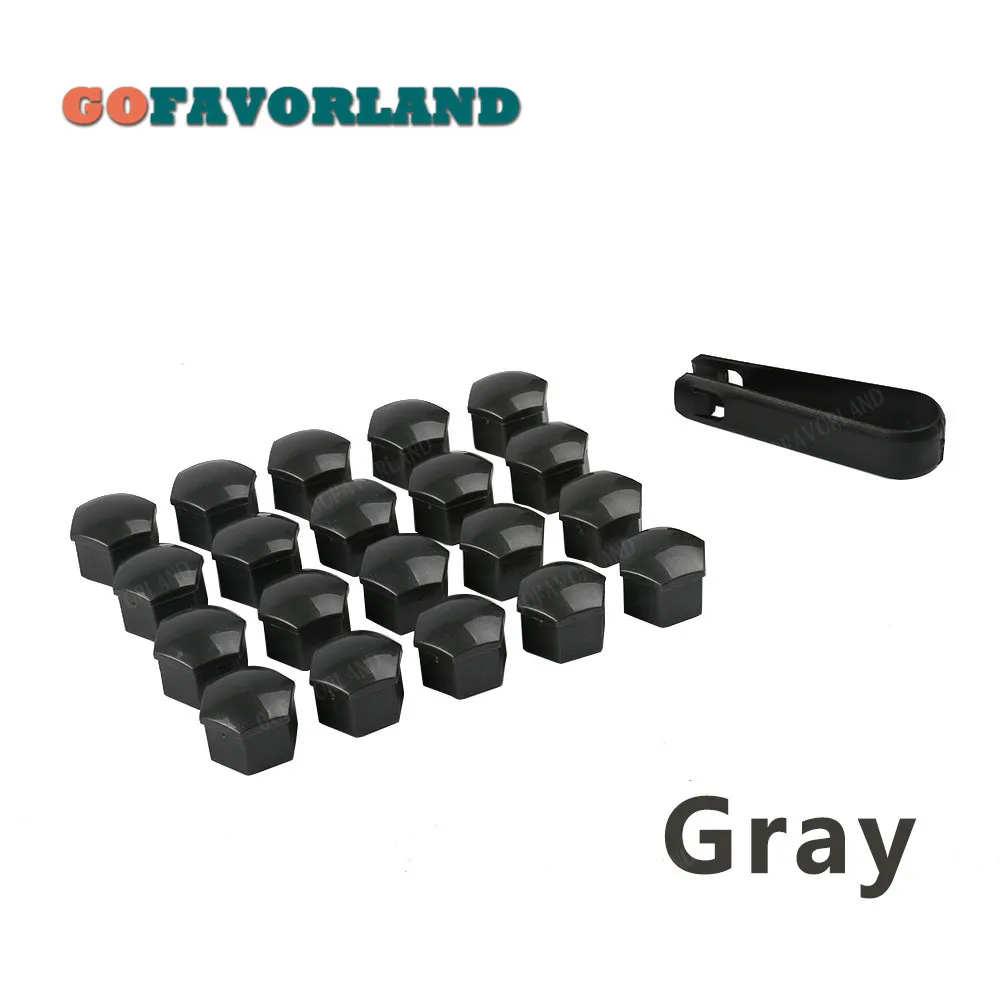 

20 колес гайка крышка 17 мм + инструмент для демонтажа серый 321601173A для Passat Jetta A4 A6 A8 Q3 для Citigo для Leon Toledo