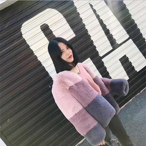 pink1 Шуба из искусственного меха шуба fur coat дубленка женская куртка женская пальто женское дубленка Шуба искусственный мех the fur coats шуба плюшевая куртка искусственный мех куртка тедди меховые куртки женские - Цвет: pink1