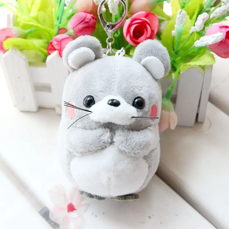 

Lovely Trumpet Mini- Groundhog Small Pendant Lint Toys Mouse Key Buckle Hanging Drop Wedding Shed Doll