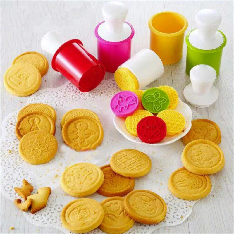 

3D Silicone Biscuit Mould Food Grade Silicone Seal DIY Pastry Cake Biscuit Sealing Die Cut Candy Biscuit Mould Baking Tool