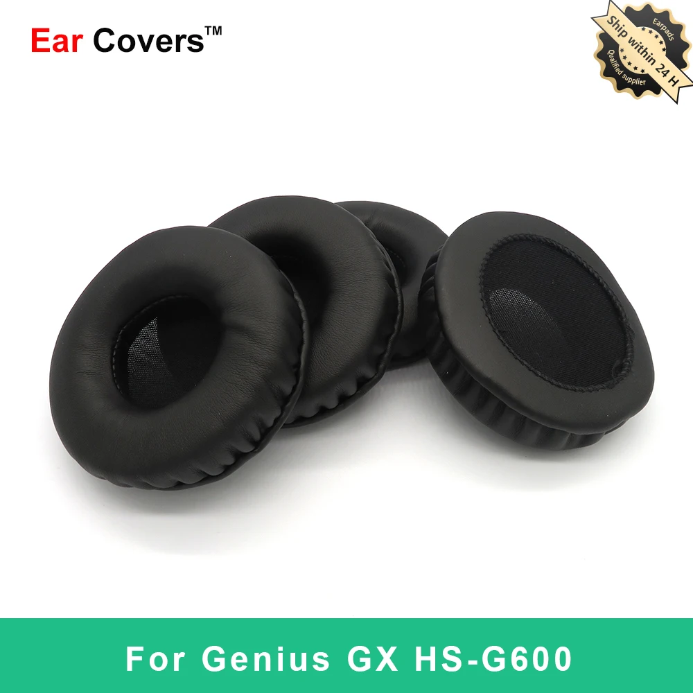 

Ear Pads For Genius GX HS-G600 Headphone Earpads Replacement Headset Ear Pad PU Leather Sponge Foam