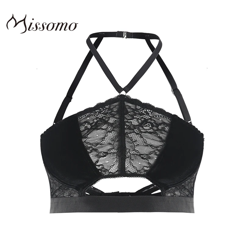 Бюстгальтер Missomo Женский прозрачный кружевной с пуш апом|Бюстгальтеры| |