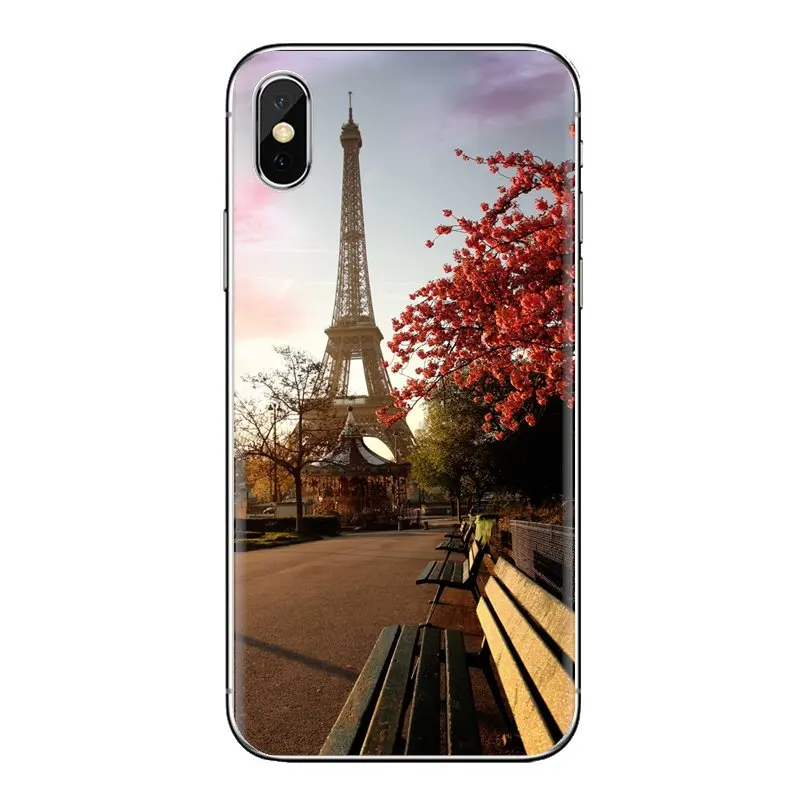 Autumn Rusty Leaves Park Alley Soft Covers For Samsung Galaxy S2 S3 S4 S5 MINI S6 S7 edge S8 S9 Plus Note 2 3 4 5 8 Coque Fundas |