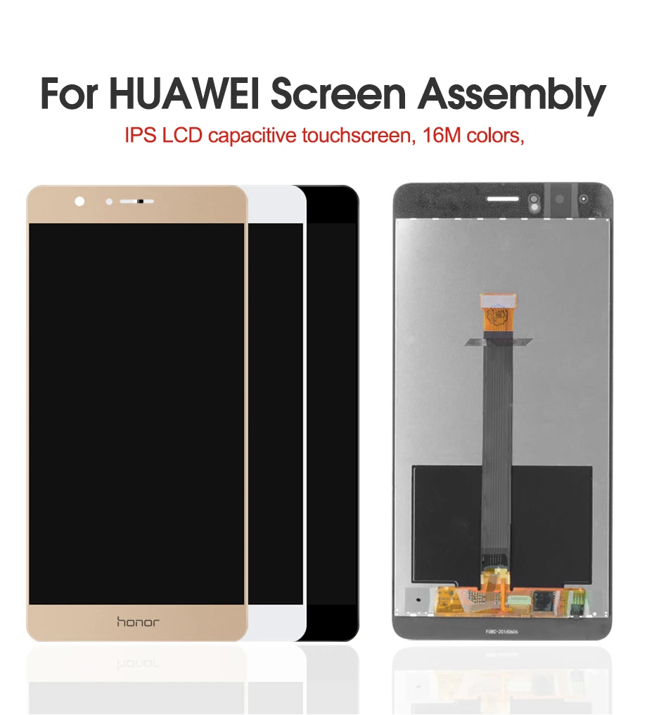 Для 5," huawei Honor V8 ЖК-дисплей+ сенсорный экран панель дигитайзер сборка Замена