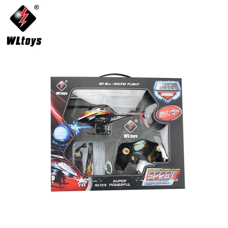 

WLtoys RC Helicopter Water Jet Remote Control Aircraft 3.5 Channel Built-in Gyroscope Remote Control Model Airplane Toy Gift