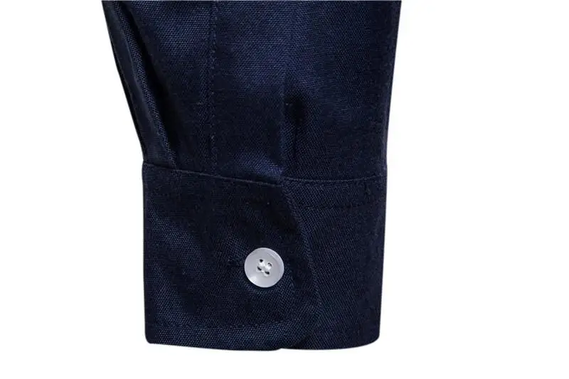 Повседневная мужская рубашка в полоску с длинным рукавом мужские рубашки