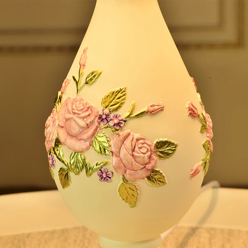 Китайская классическая лампа настольная современная ткань украшение дома