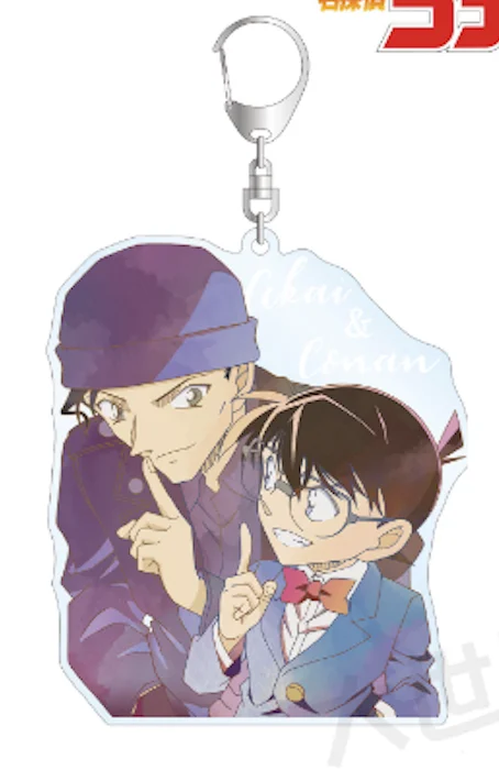 

Anime Detective Conan Akai Shuuichi Conan Edogawa Acrylic Figure Stand Display Model Plate Keychain Bag Charm Desk Decor Gift