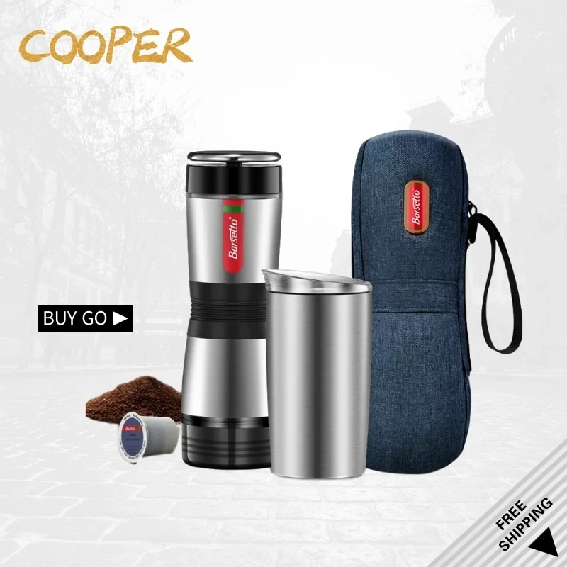 

Outdoor Portable Coffee Maker Powder Brewing Coffee Maker Capsule Manual Coffee Machine Travel Coffee Machine