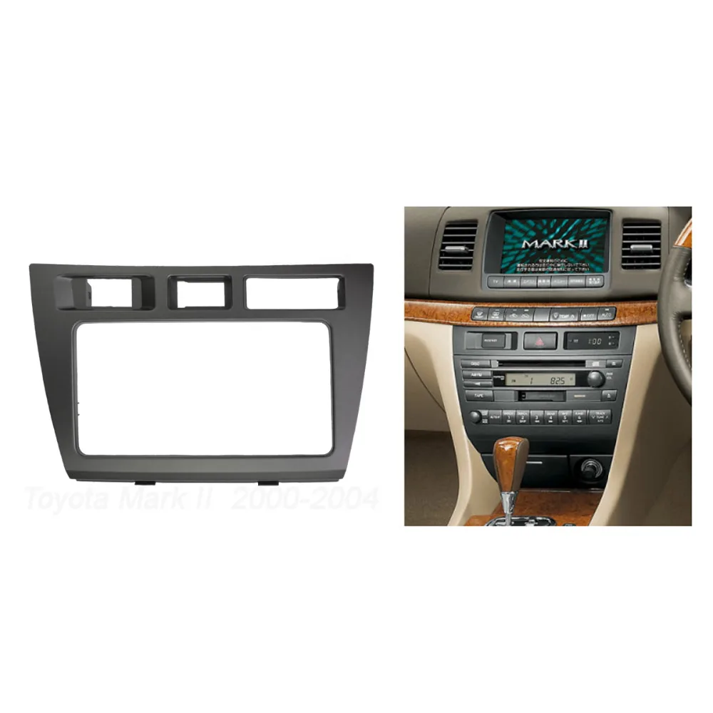 Двойная Din стерео панель для Toyota Mark II 2 fascia Радио DVD приборной панели Монтажная
