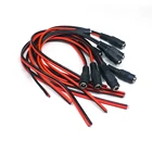 5,5x2,1 мм Женский кабель питания постоянного тока 12 В штепсельная вилка Стандартный разъем кабеля для женской розетки 5,5*2,1