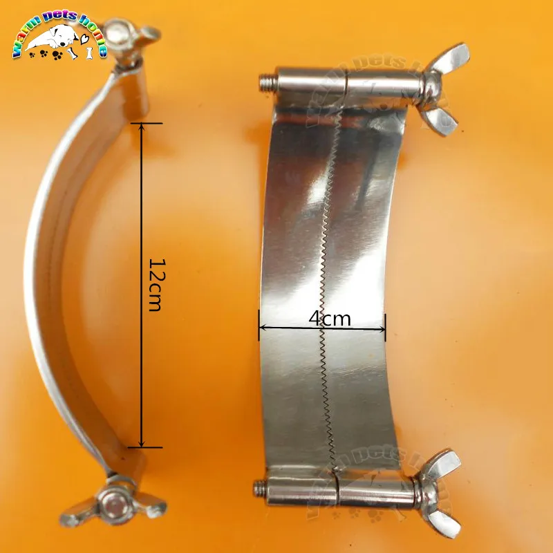 Professional Pitbull Dog Ear Cropping Tools Guide Clamps Veterinary