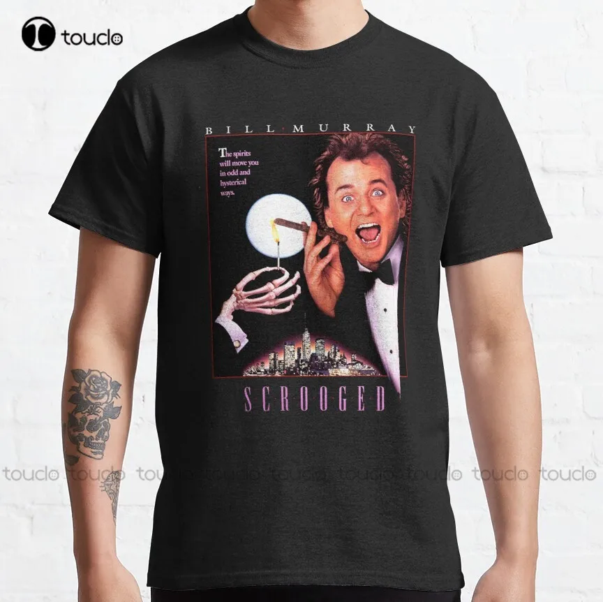

Scrooged - Bill Murray Classic T-Shirt 2Xl Shirts For Men Custom Aldult Teen Unisex Digital Printing Tee Shirt Fashion Funny