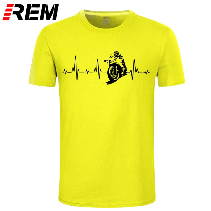 Лидер продаж модная футболка для езды на мотоцикле велосипеде и пульсе Футболка