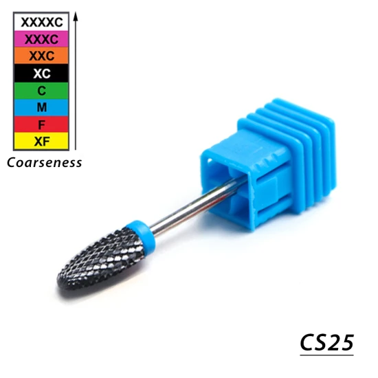 CS25 STZ 1 шт. керамические сверла для ногтей Маникюрные роторные фрезы электрические пилочки для ногтей Гель-лак для удаления педикюра аксессуары CS01-27 - Цвет: CS25