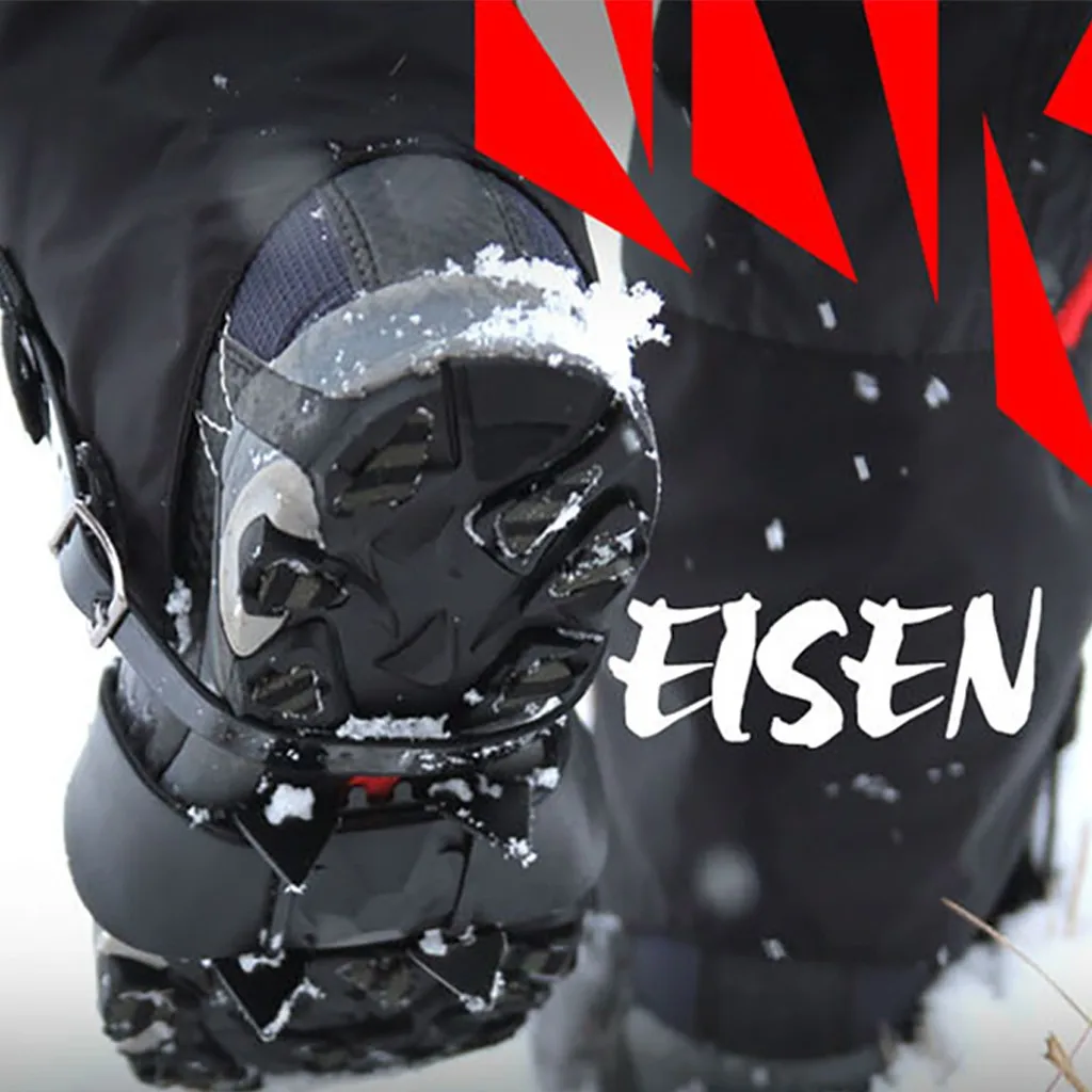 Снежный Ледяной Коготь скалолазание Нескользящие шипы захваты скобы обувь для