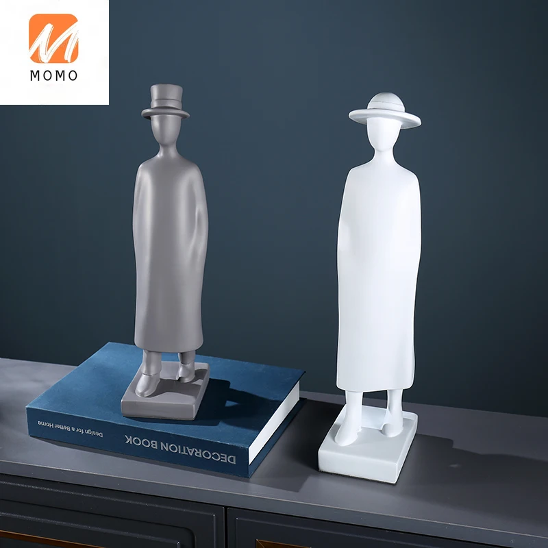 

Light Luxury and Simplicity Character Decoration Nordic Model House Display Cabinet Soft Decoration Home Living Room Ornament