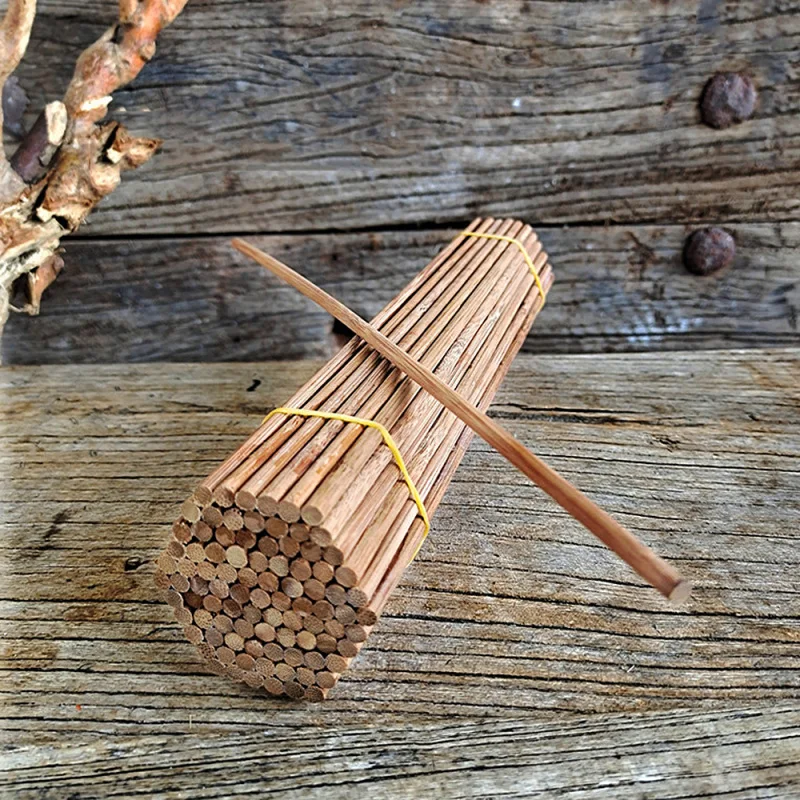 10 шт./лот круглые бамбуковые палочки разных размеров для рукоделия|Поделки из