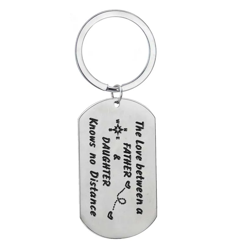 Любовь между папой и дочерью не знает расстояния Семья День рождения папа брелок